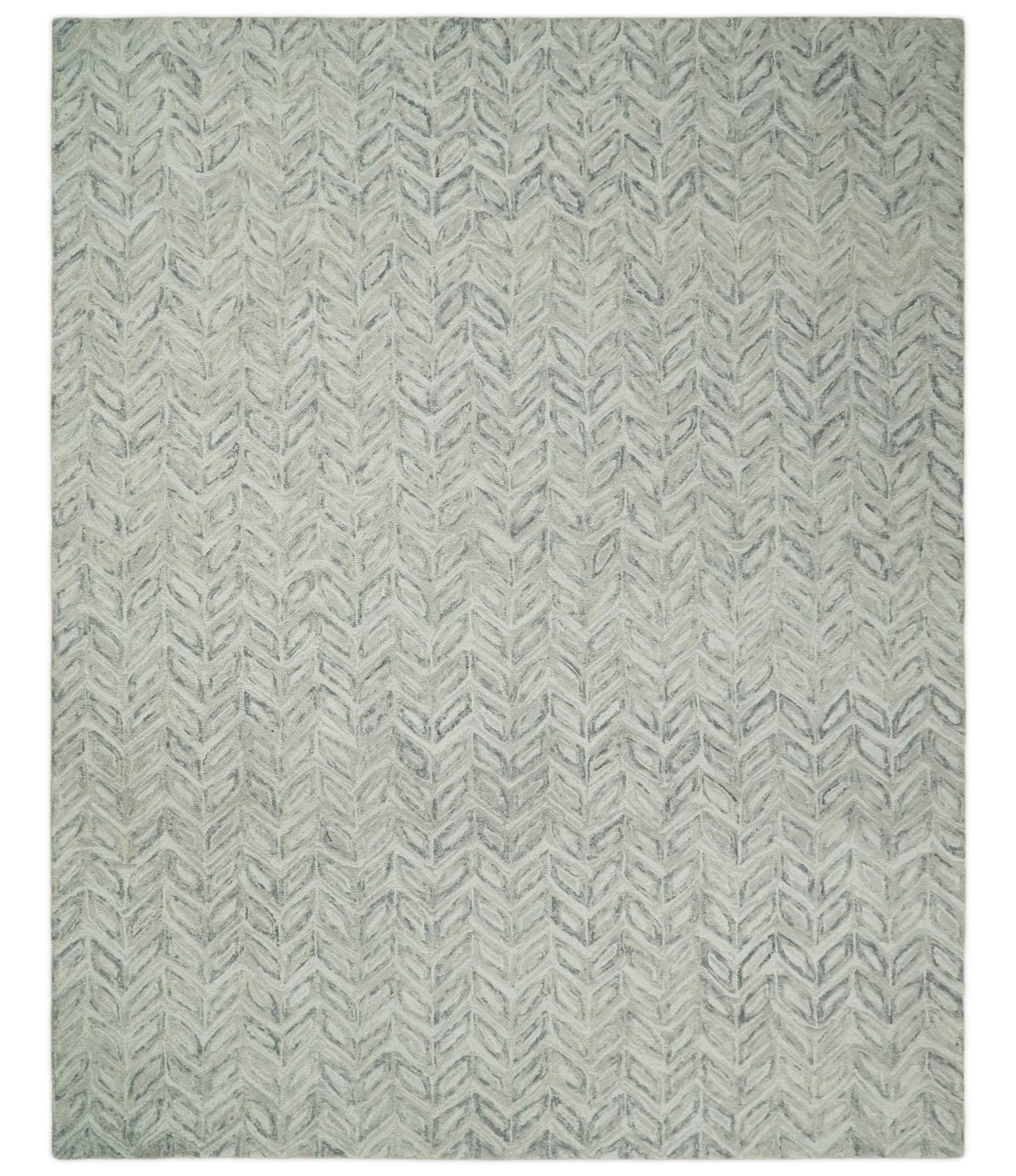 Custom Made Hand Tufted Modern Scandinavian Wool Rug