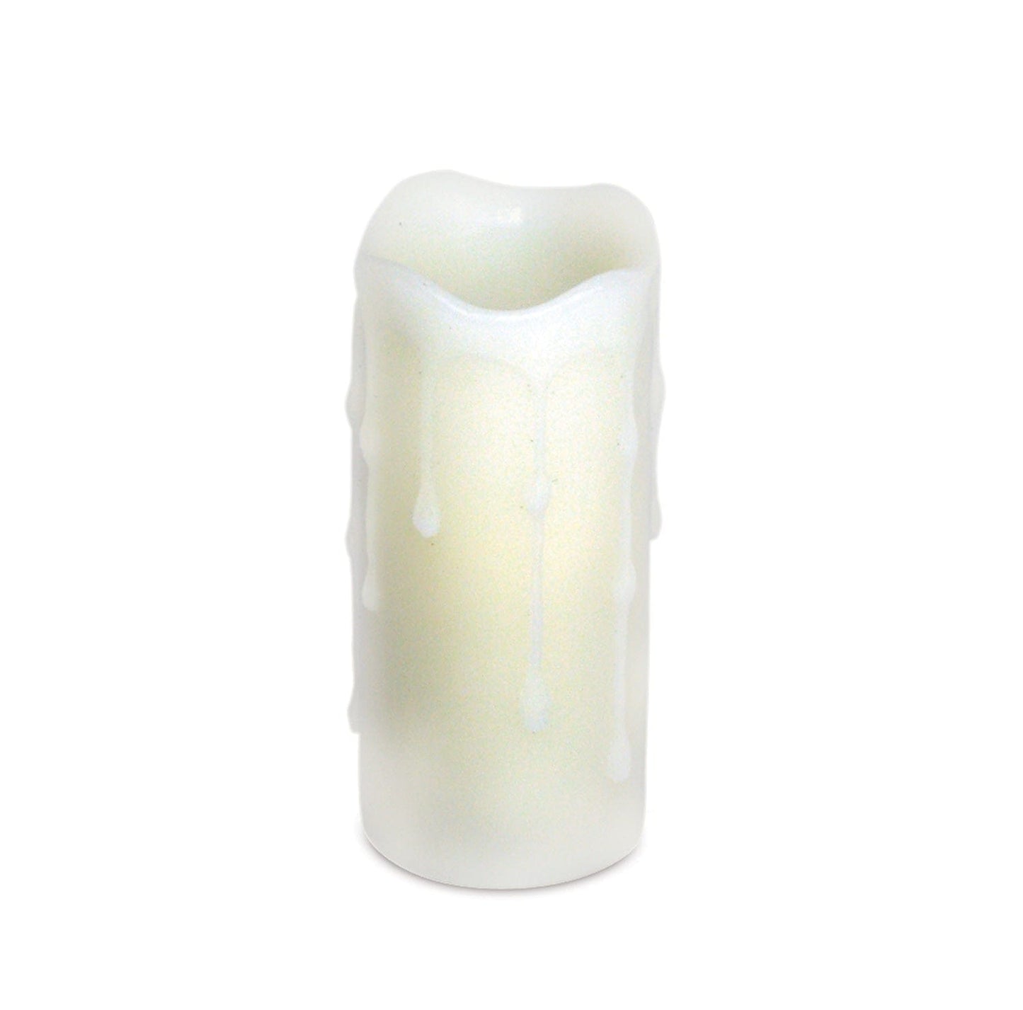 LED Wax Dripping Pillar Candle