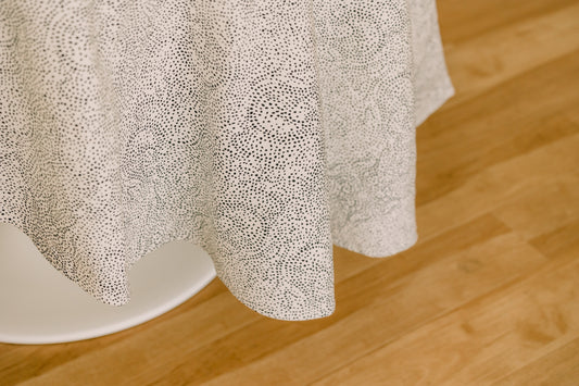 Palizada in Albatross 70" x 70" Round Tablecloth