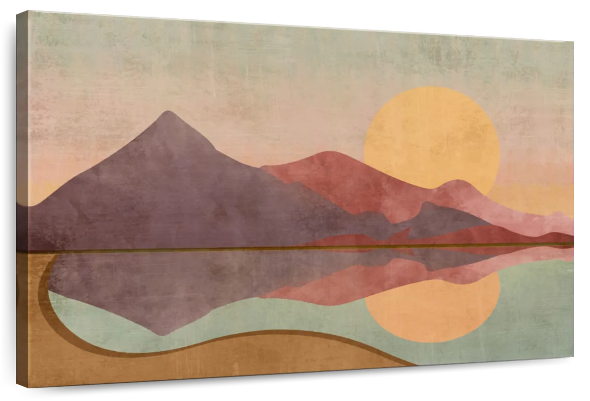 Boho Sundown Wall Art