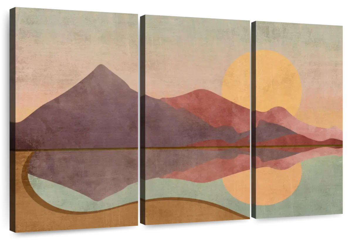 Boho Sundown Wall Art