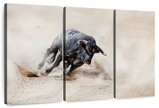 Charging Bull Wall Art