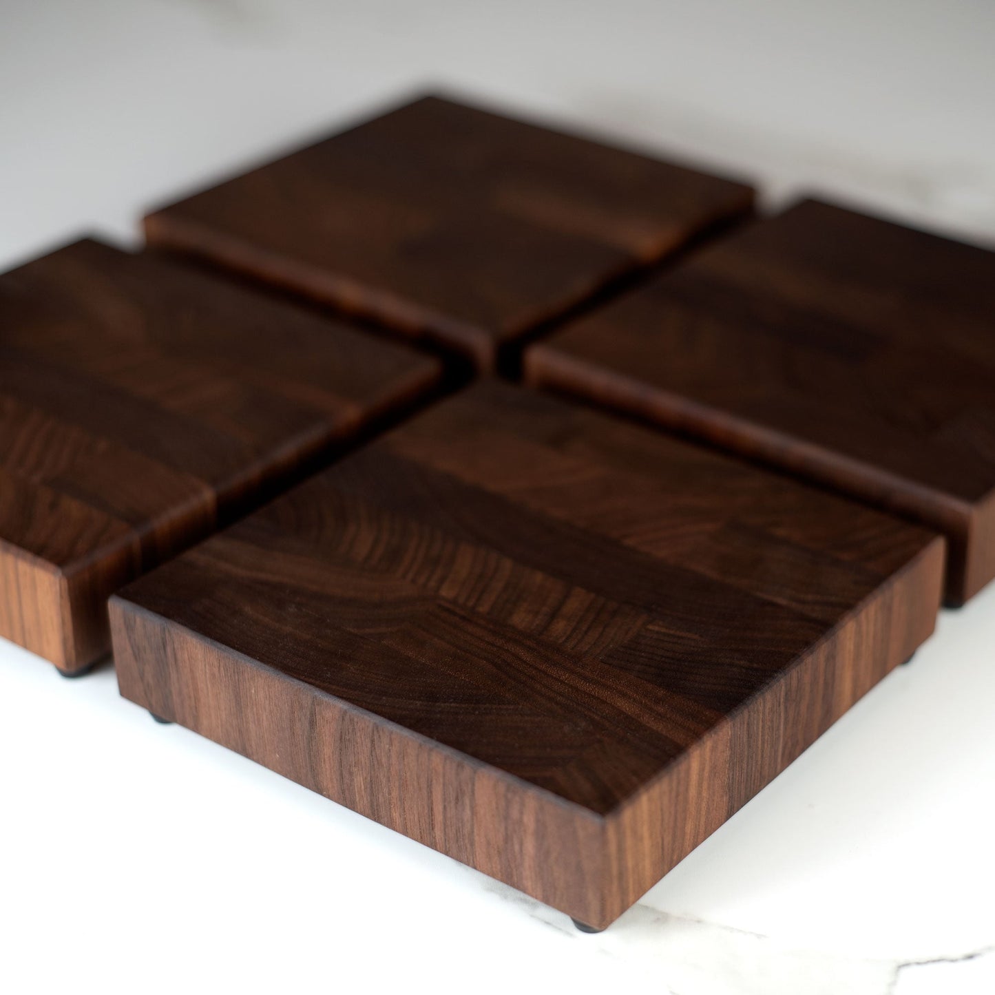 End Grain Trivet American Black Walnut