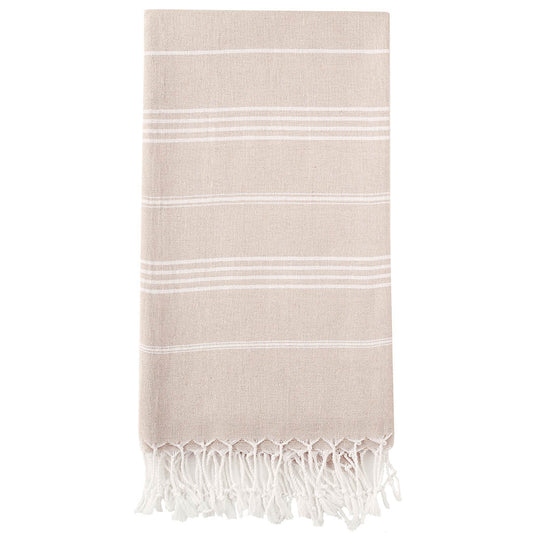 Pure Series Sustainable Turkish Towel Beige