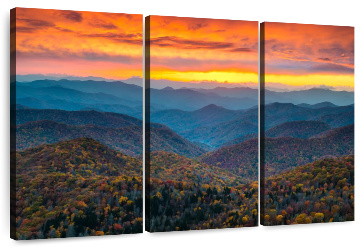 Blue Ridge Parkway Fall Wall Art