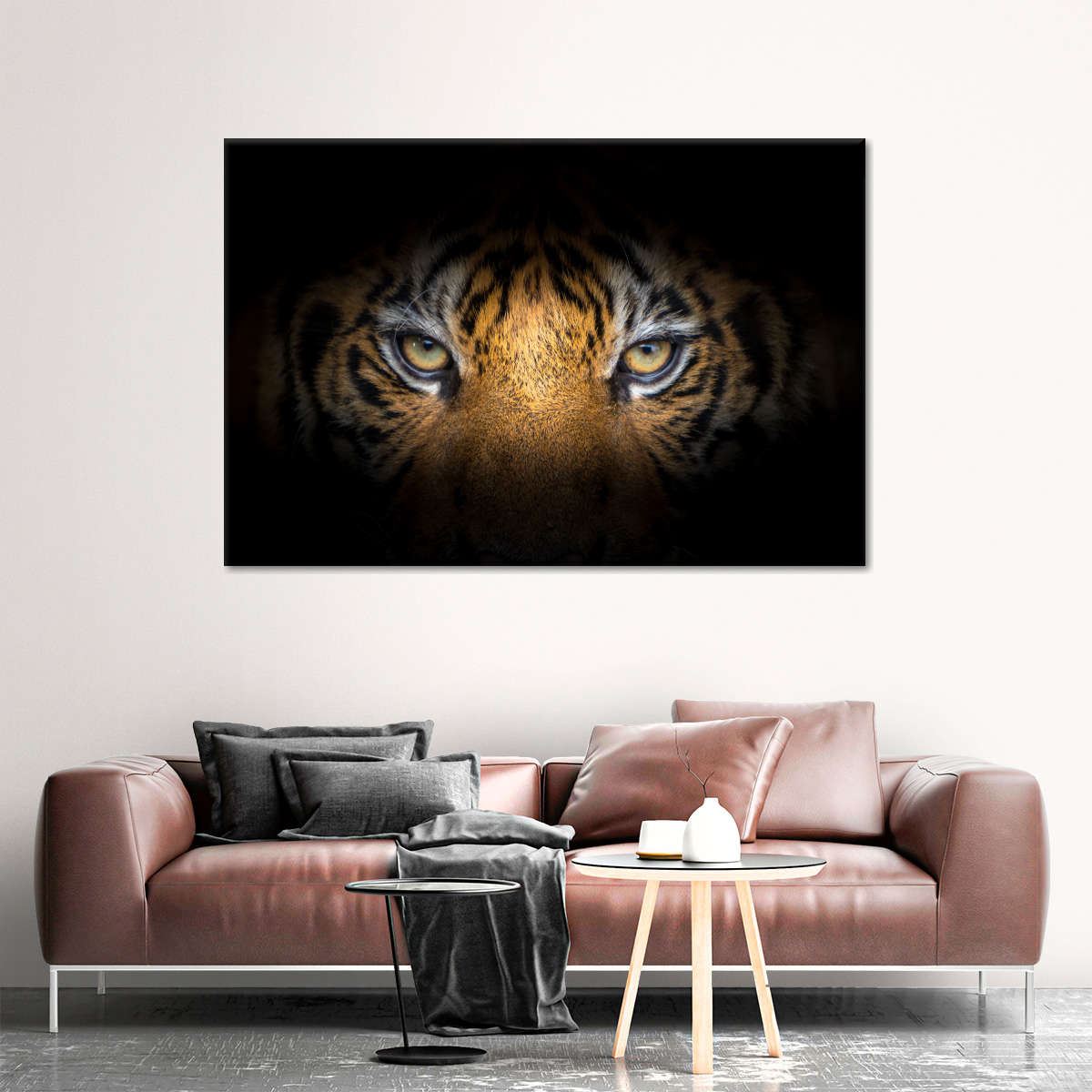 Fierce Eyes Tiger Wall Art