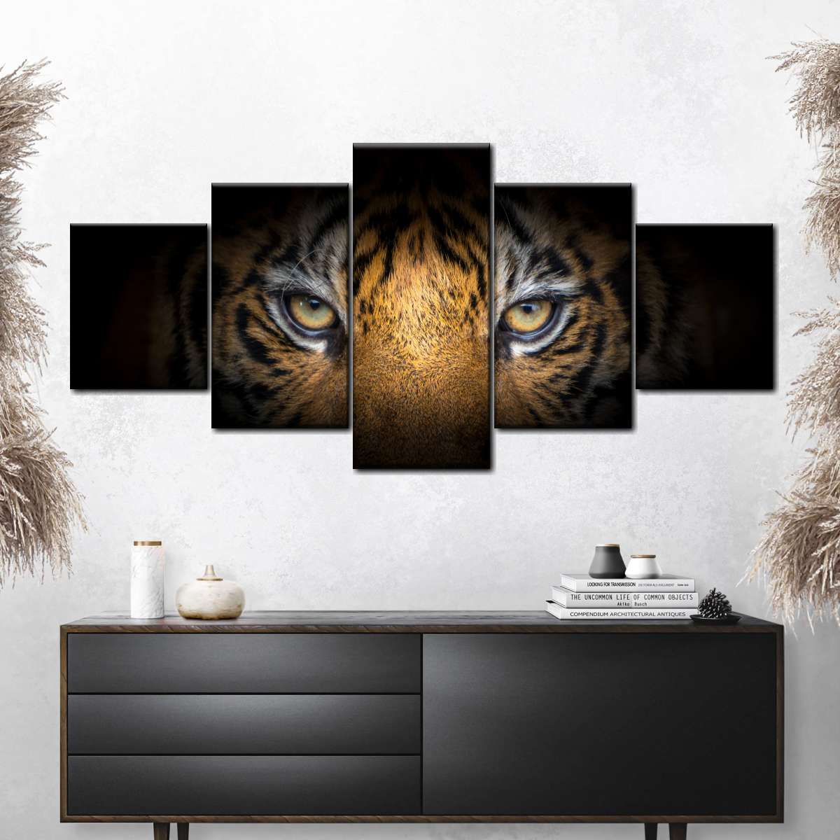 Fierce Eyes Tiger Wall Art