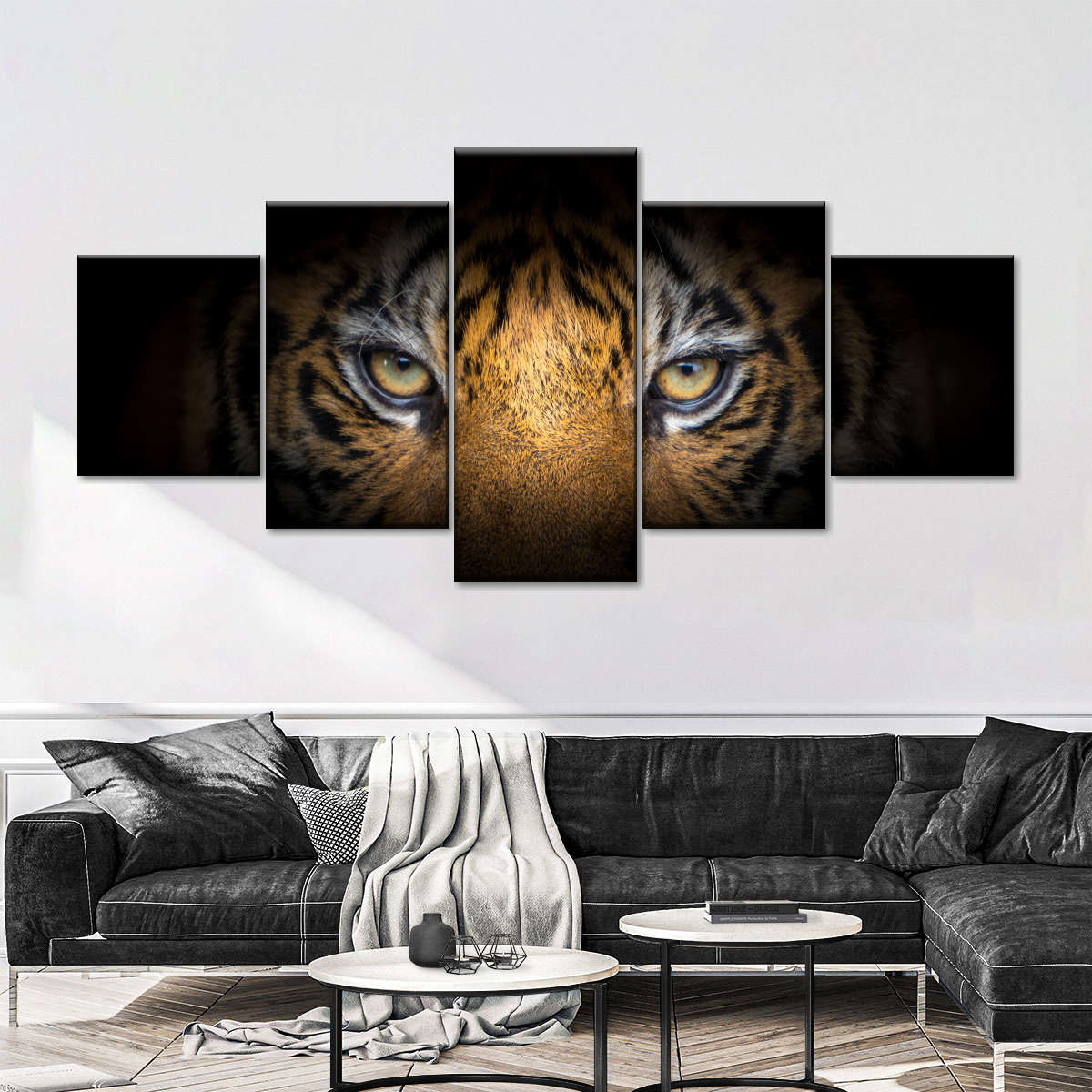 Fierce Eyes Tiger Wall Art