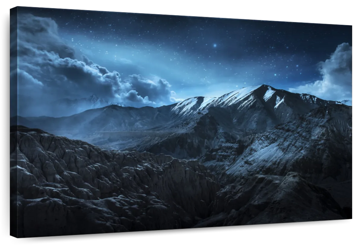 Ladakh Night Time Sky Wall Art