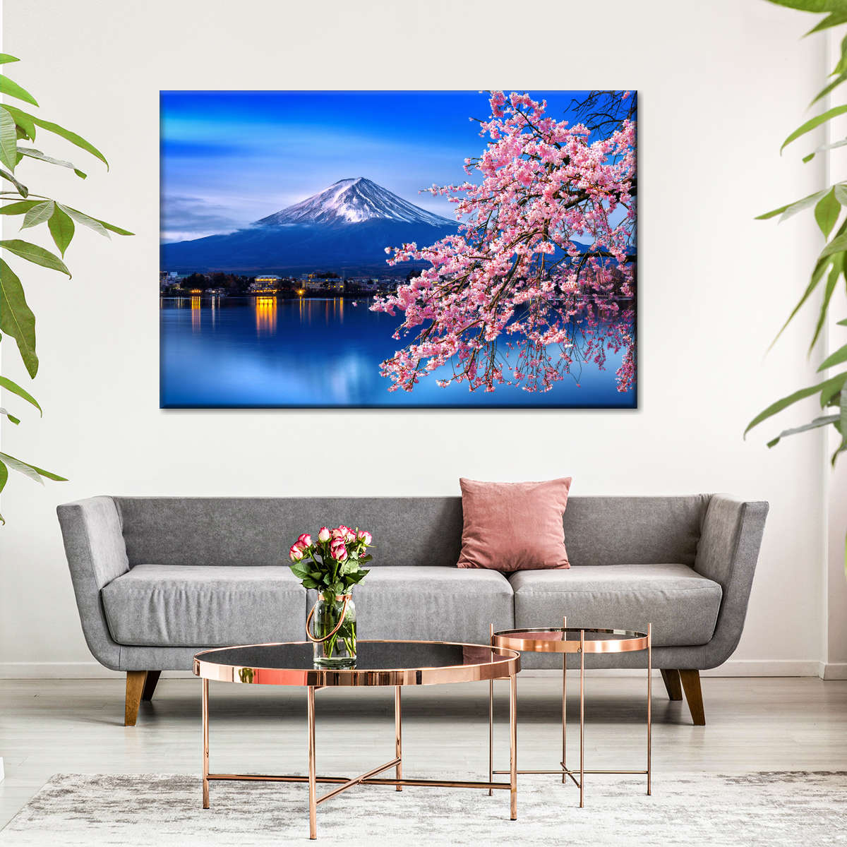 Sakura In Spring Wall Art