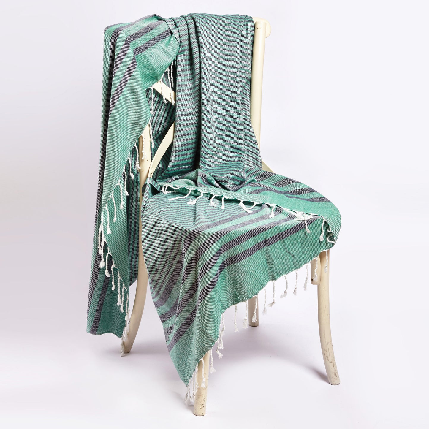 Fethiye Blanket Throw - Green