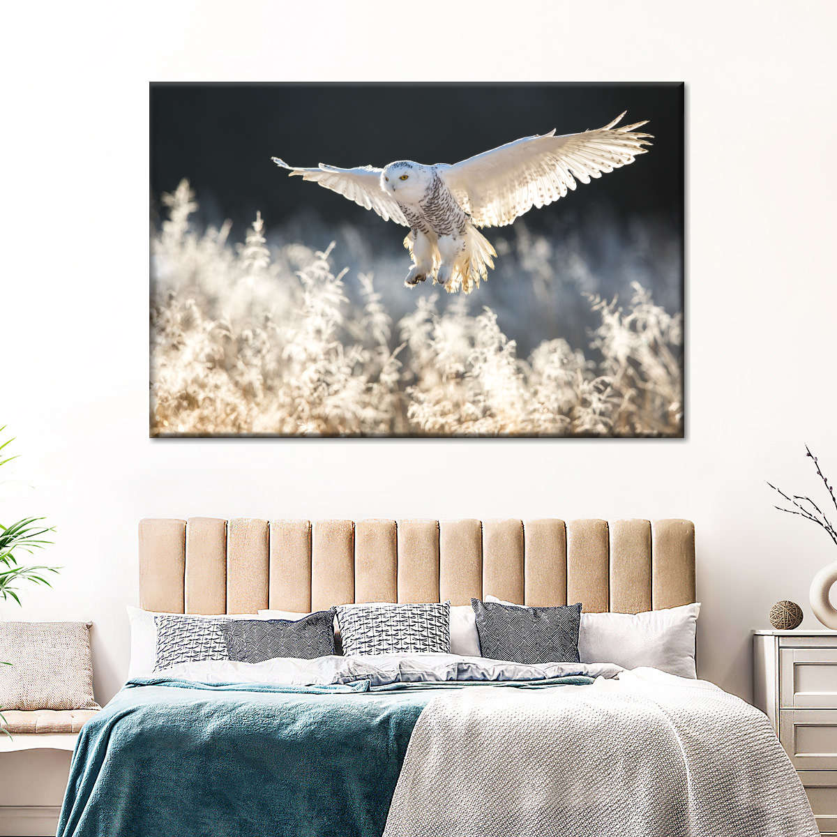 Snowy Owl Hunt Wall Art