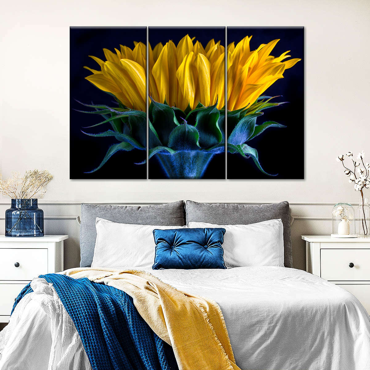 Sunflower Side View Wall Art