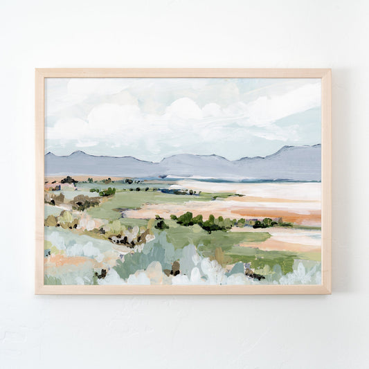 "Antelope Island" Art Print