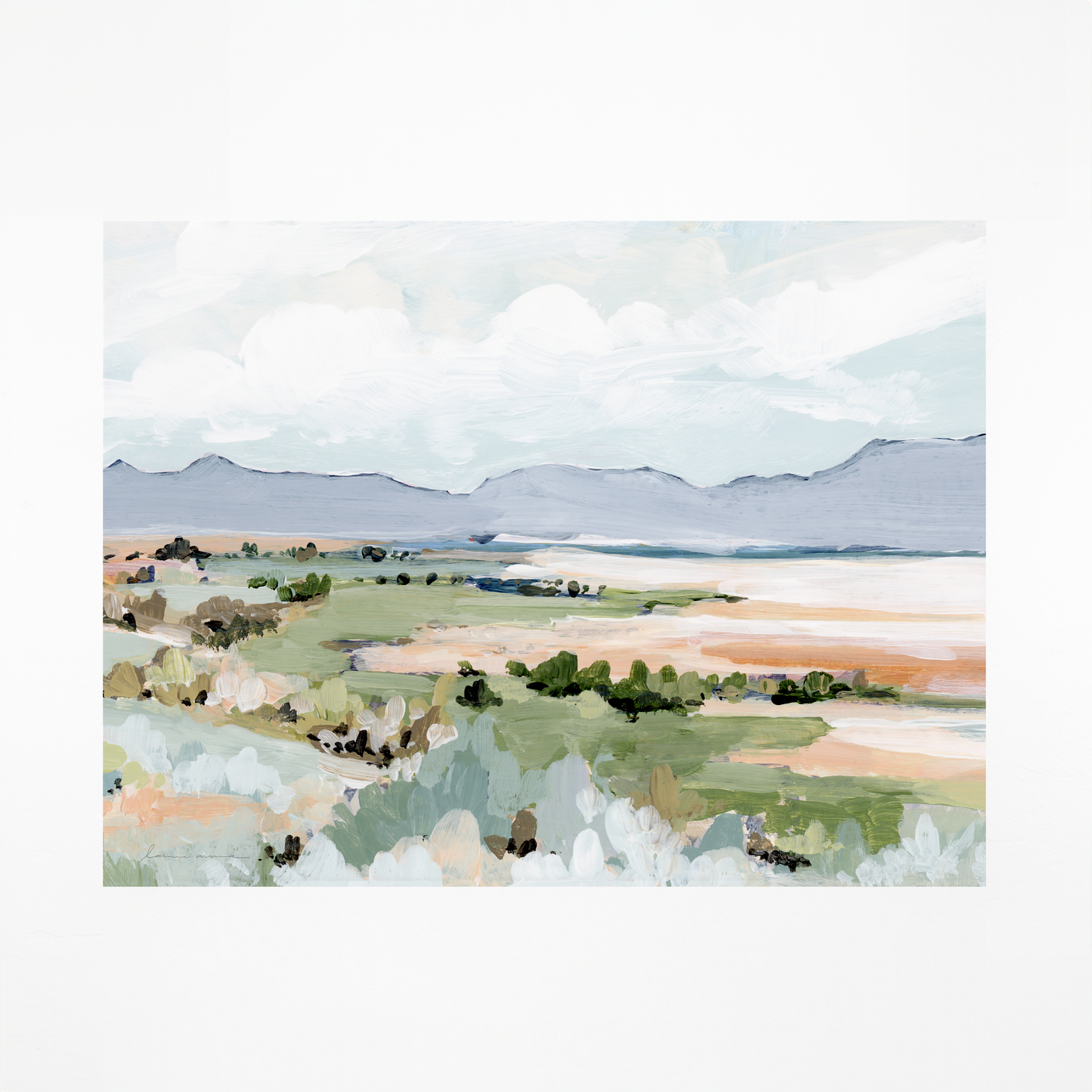 "Antelope Island" Art Print