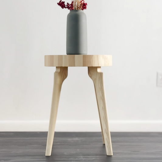 End Grain Side Table