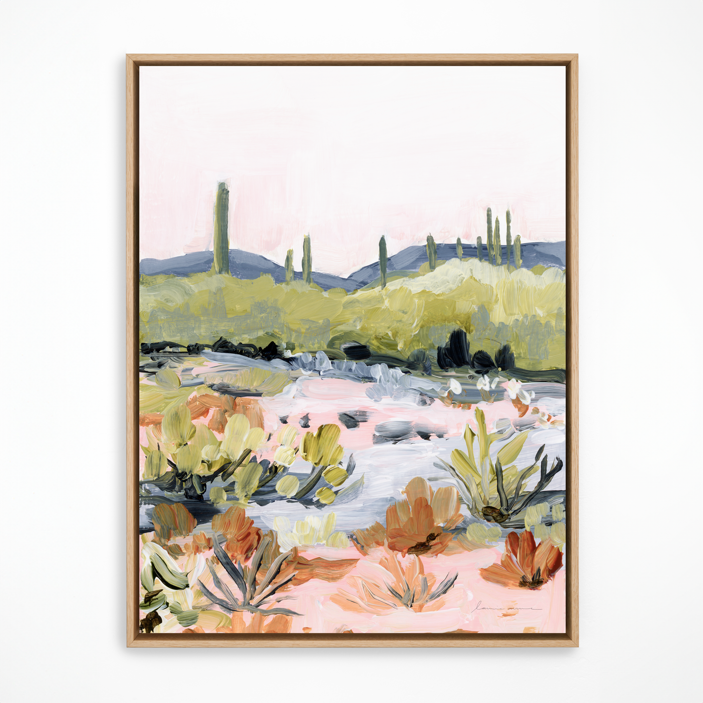 "Bright Desert" Art Print