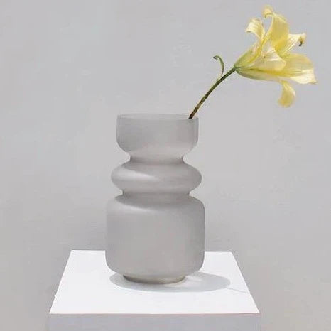 Elsa Vase - Frosted Grey