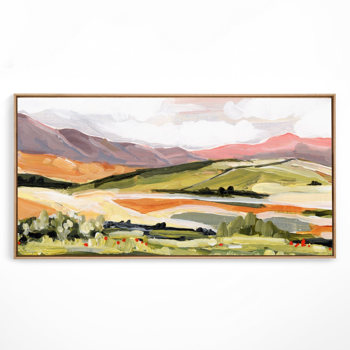 "California Hills" Art Print