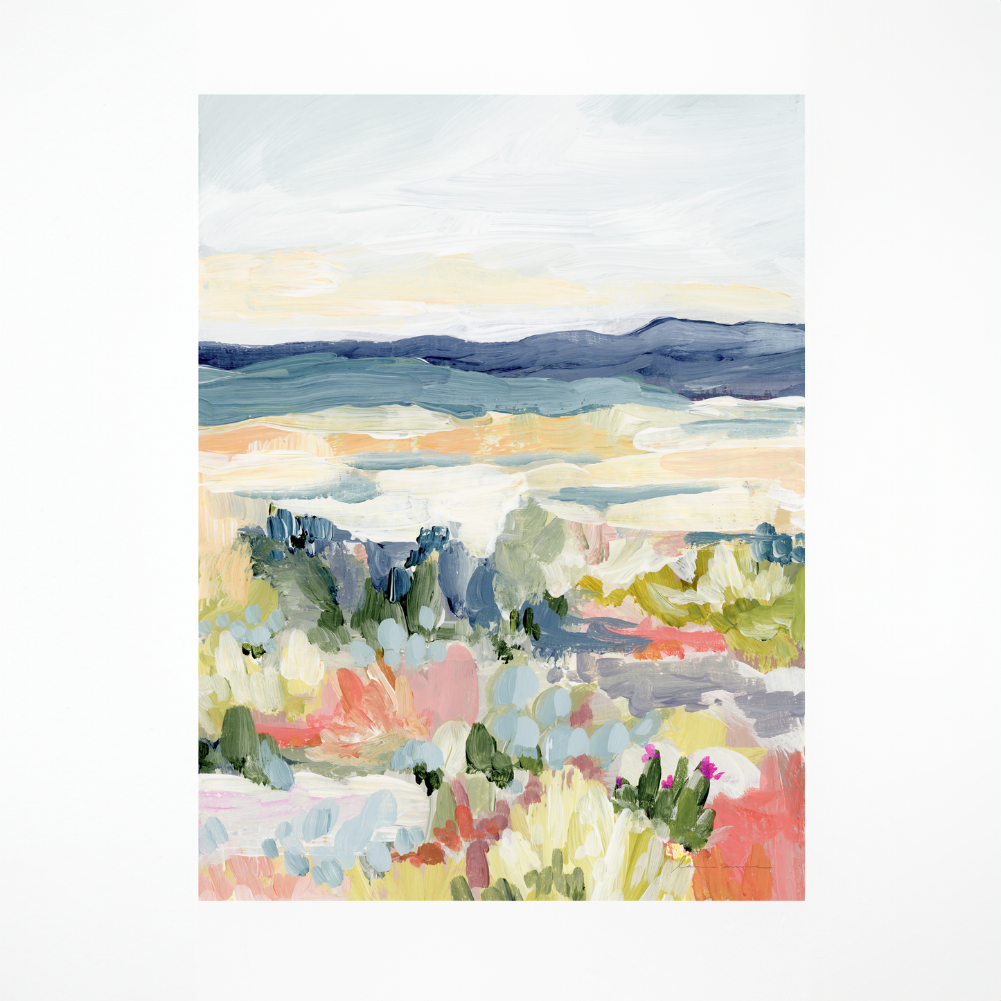 "Desert Dawn" Art Print