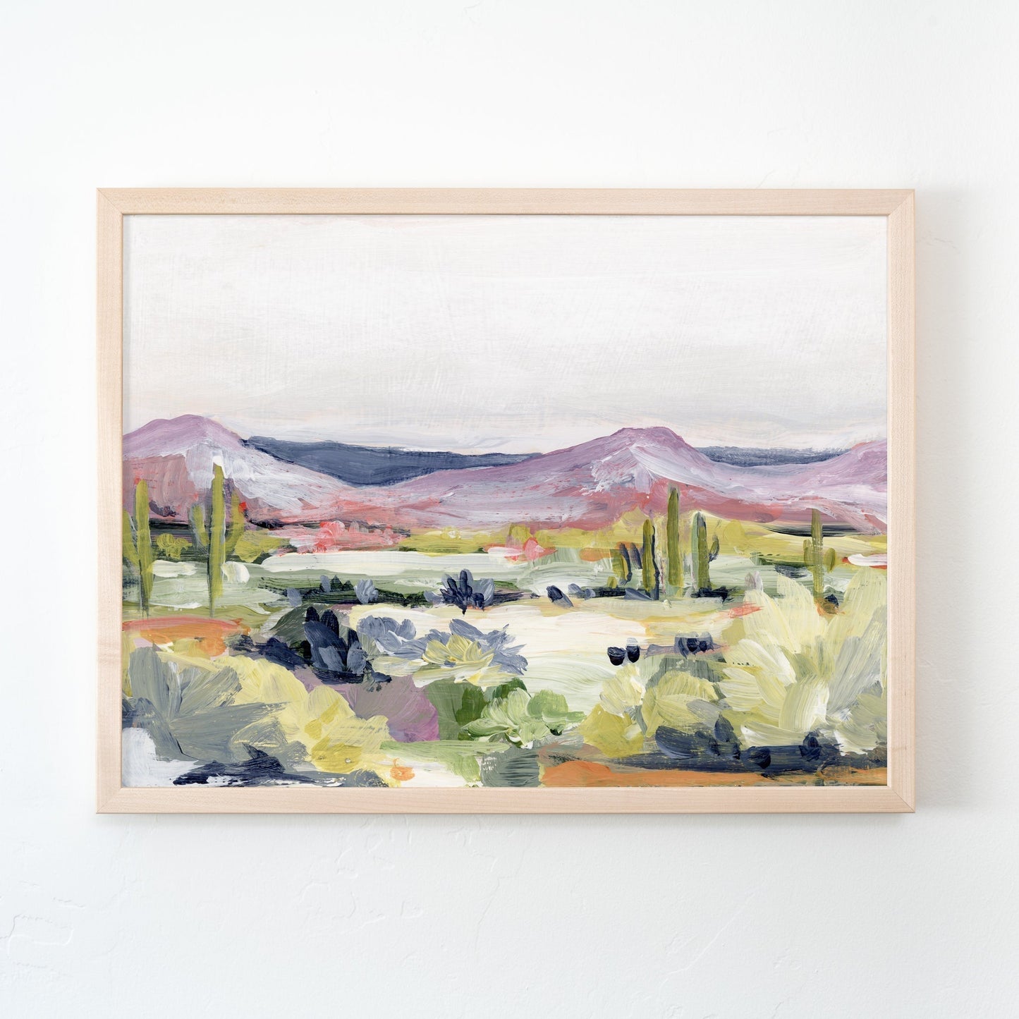 "Desert Flora" Art Print