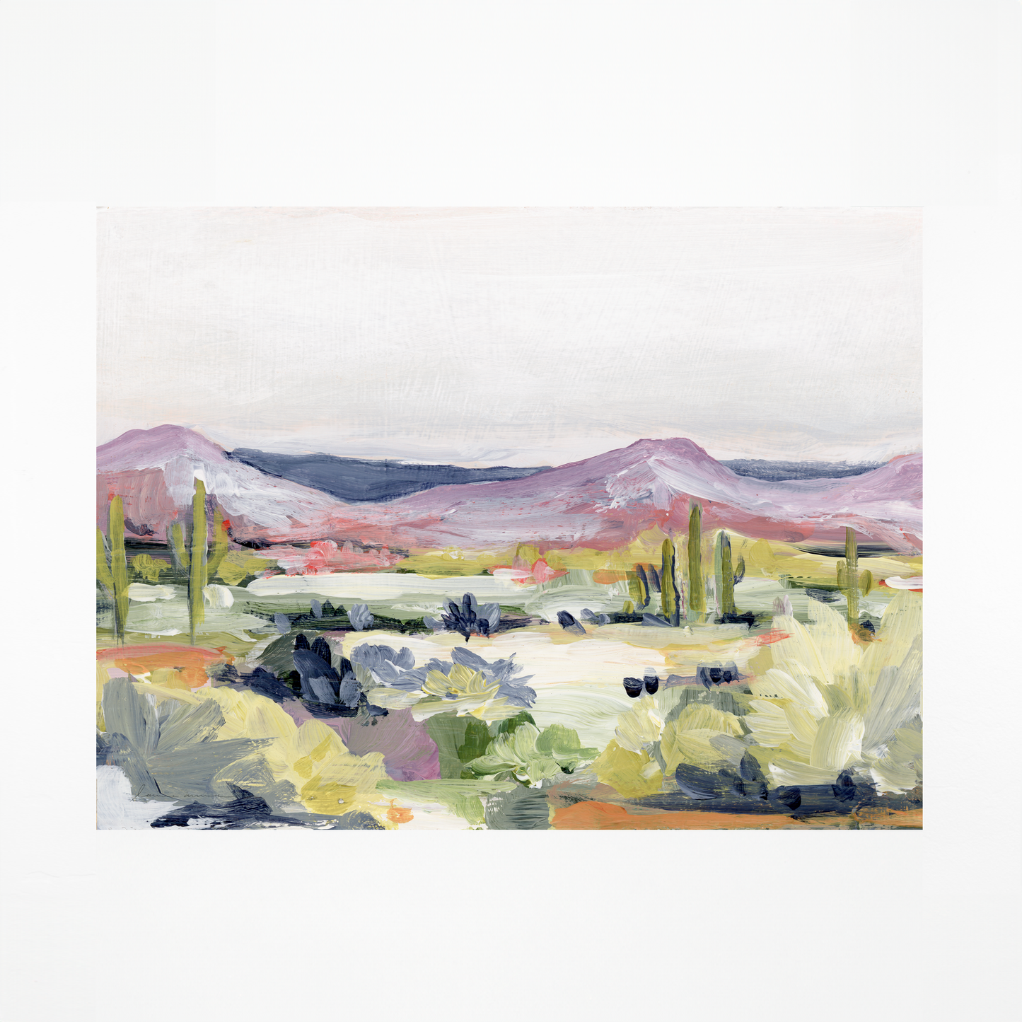 "Desert Flora" Art Print