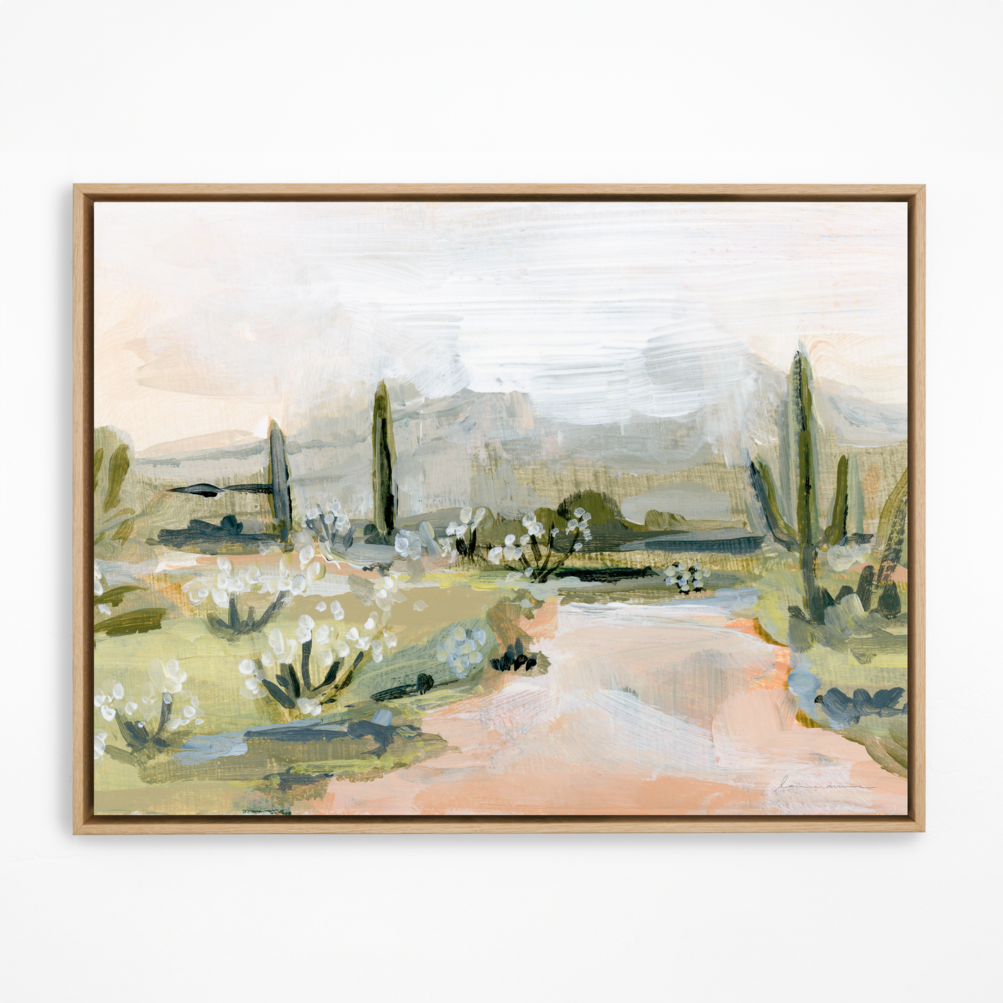 "Desert Rain" Art Print