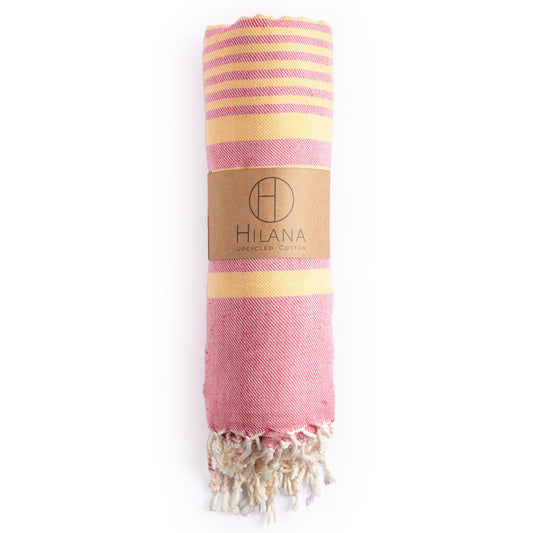 Fethiye Blanket Throw - Pink