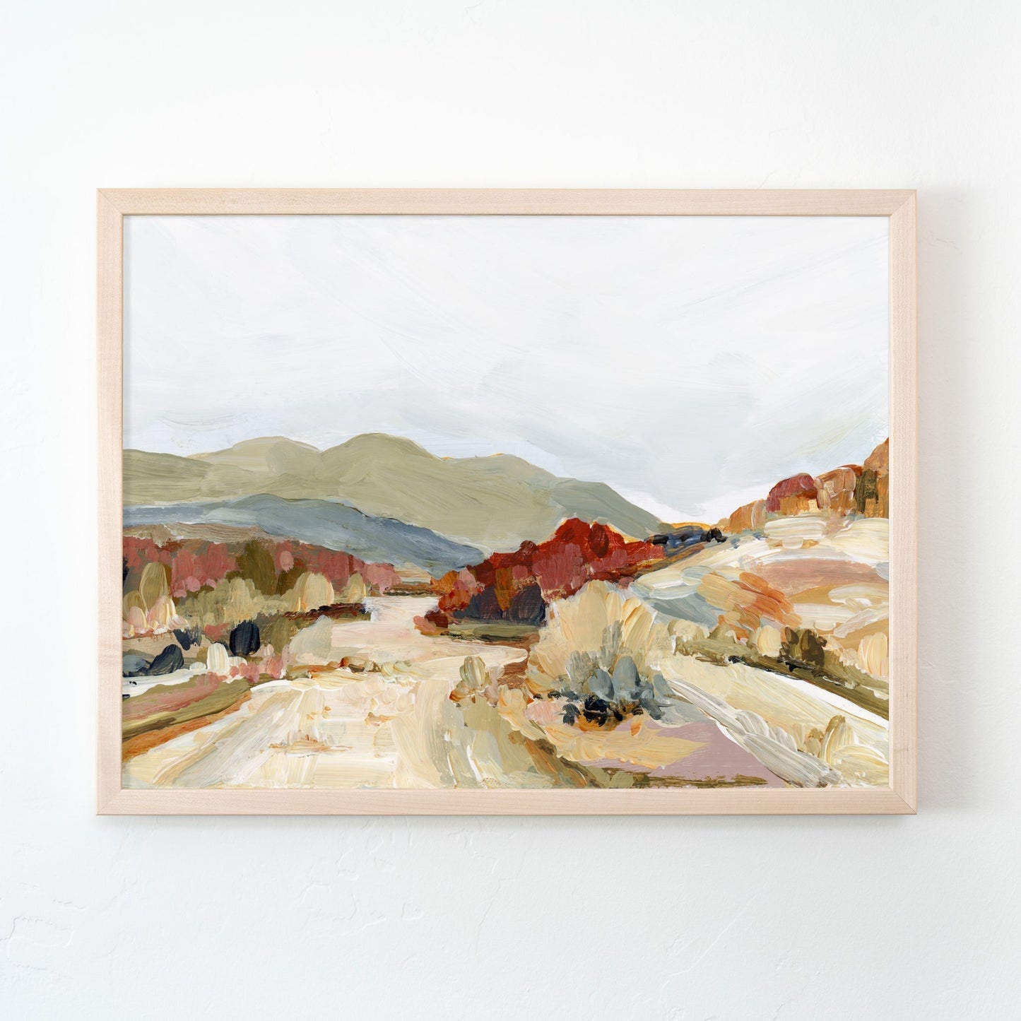 “Joshua Tree Riverbed” Art Print