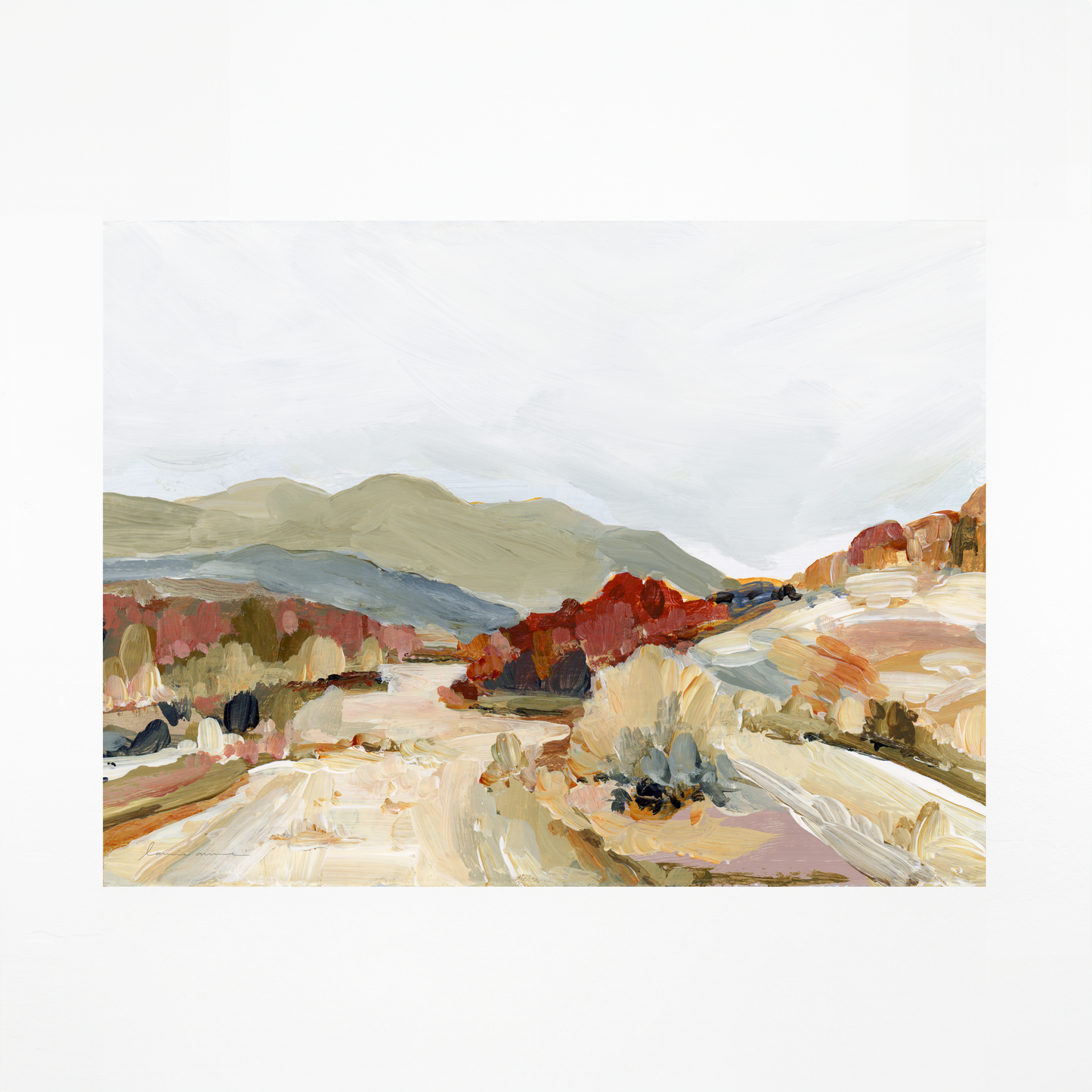 “Joshua Tree Riverbed” Art Print