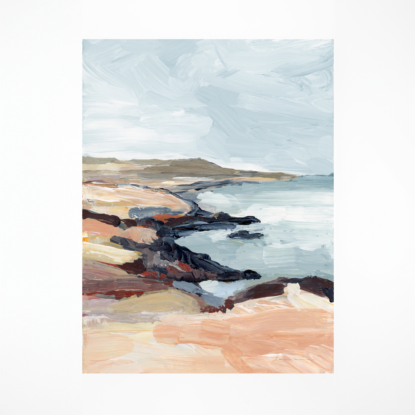 "Maui Coast" Art Print