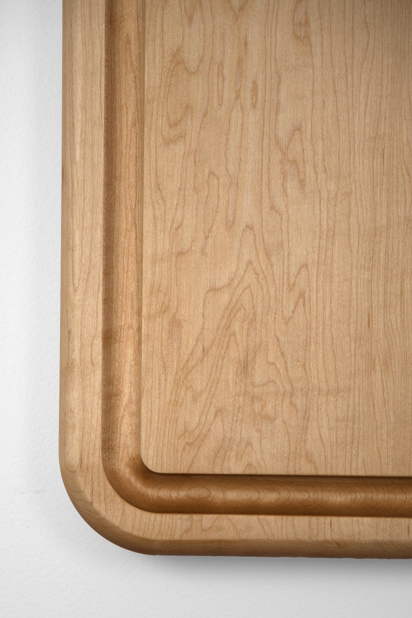 Mega Whale Bone Cutting Board Maple