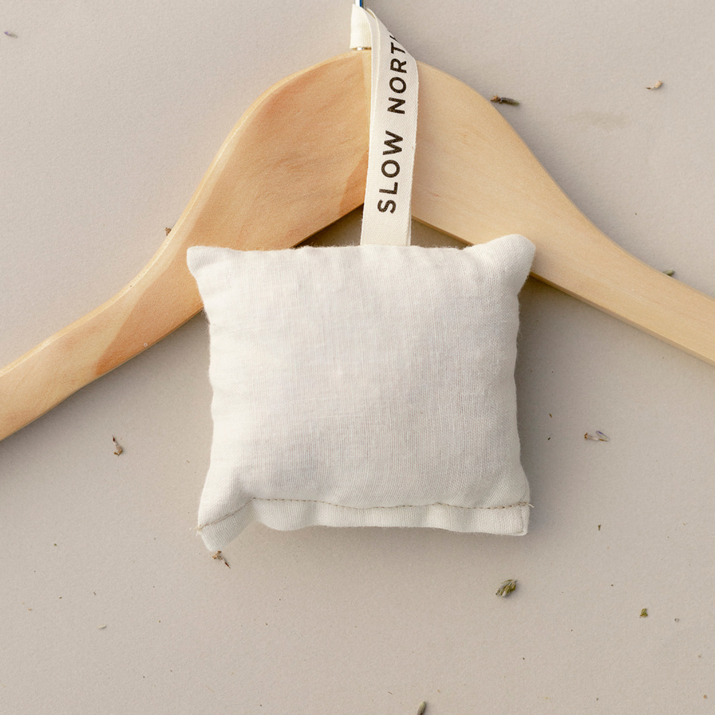 Lavender + Cedar Sachet Pouch - Cotton Natural