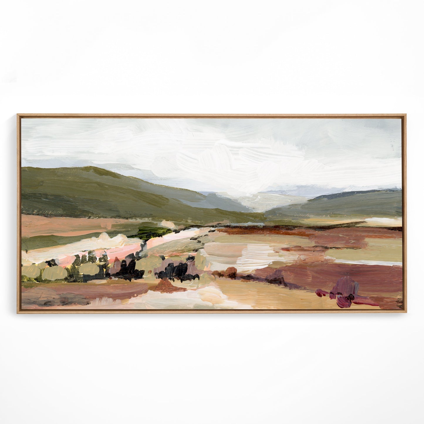 "Olive Hills" Art Print