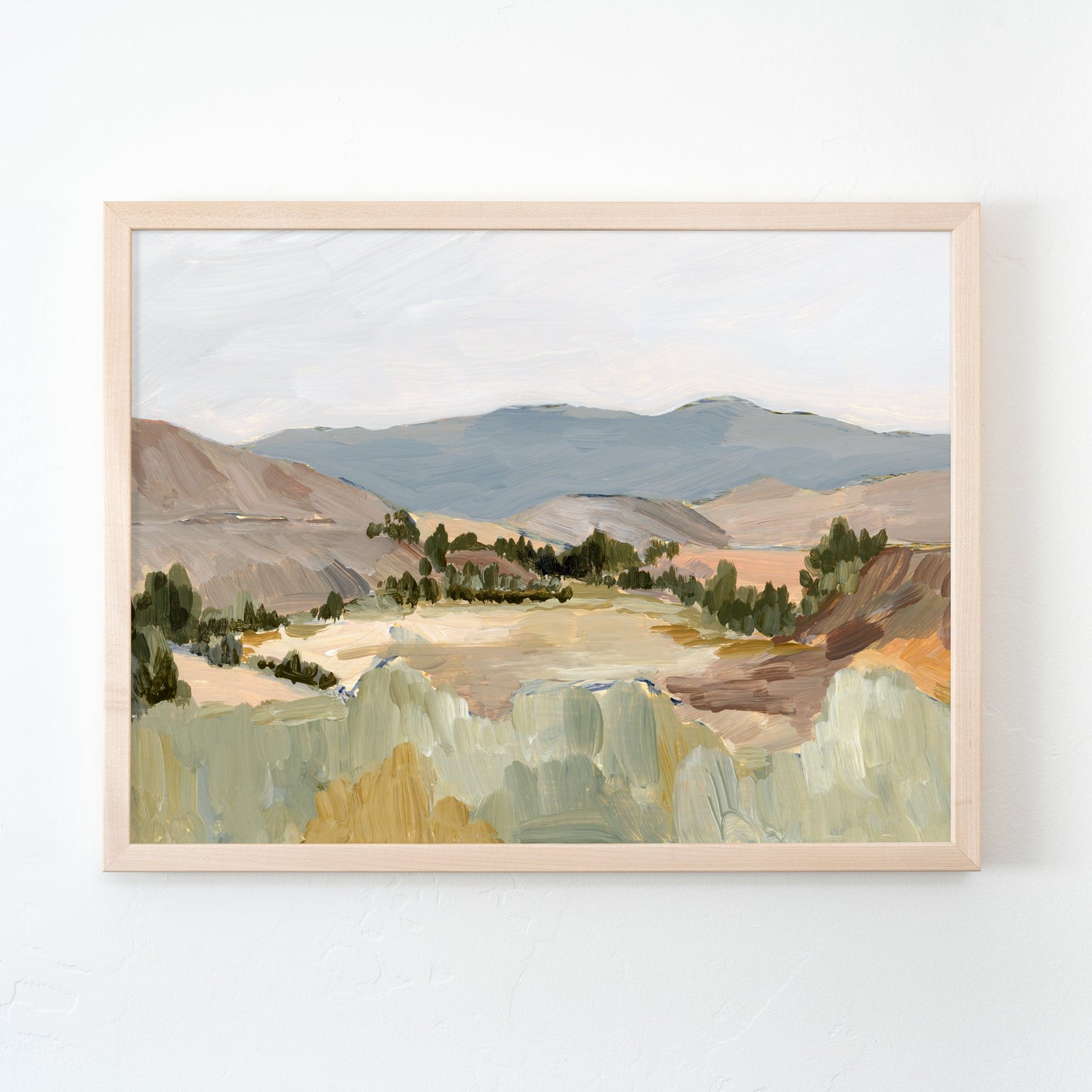 “Oregon Hills” Art Print