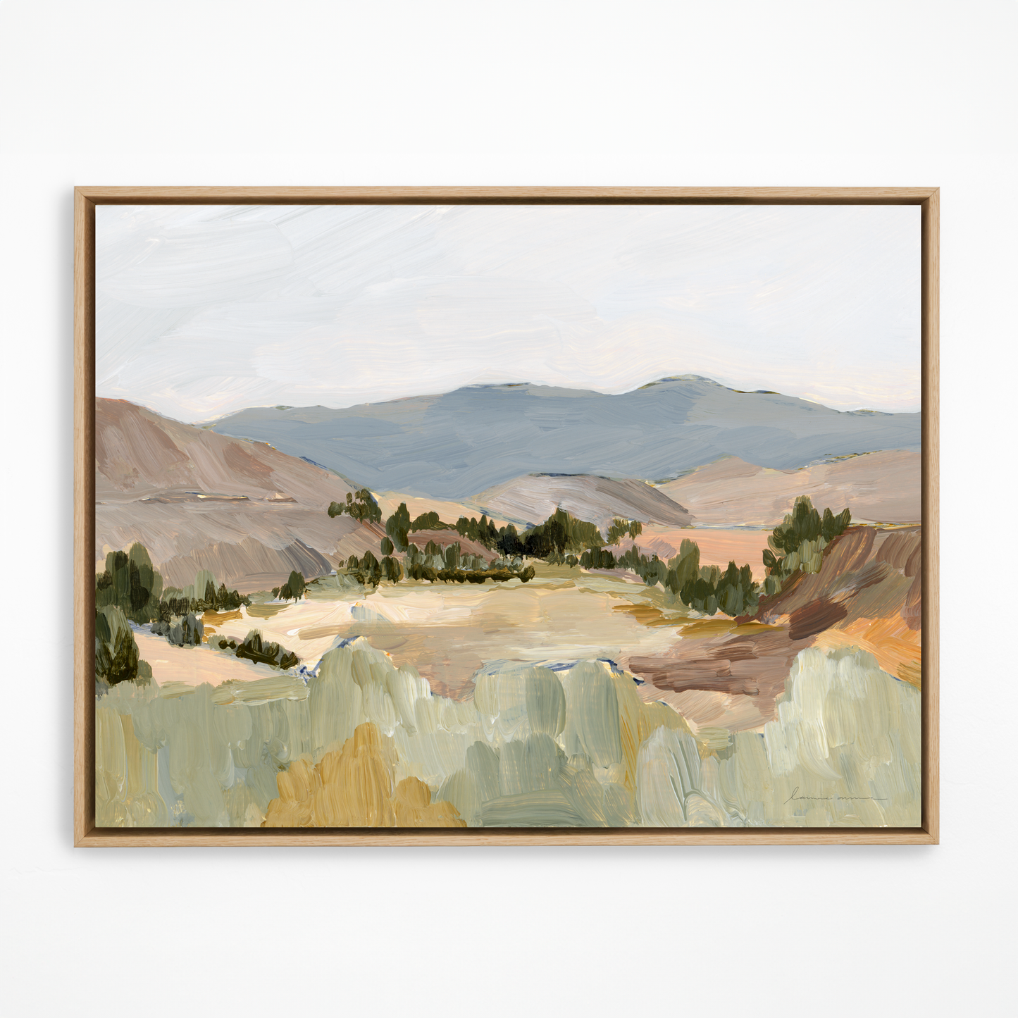 “Oregon Hills” Art Print