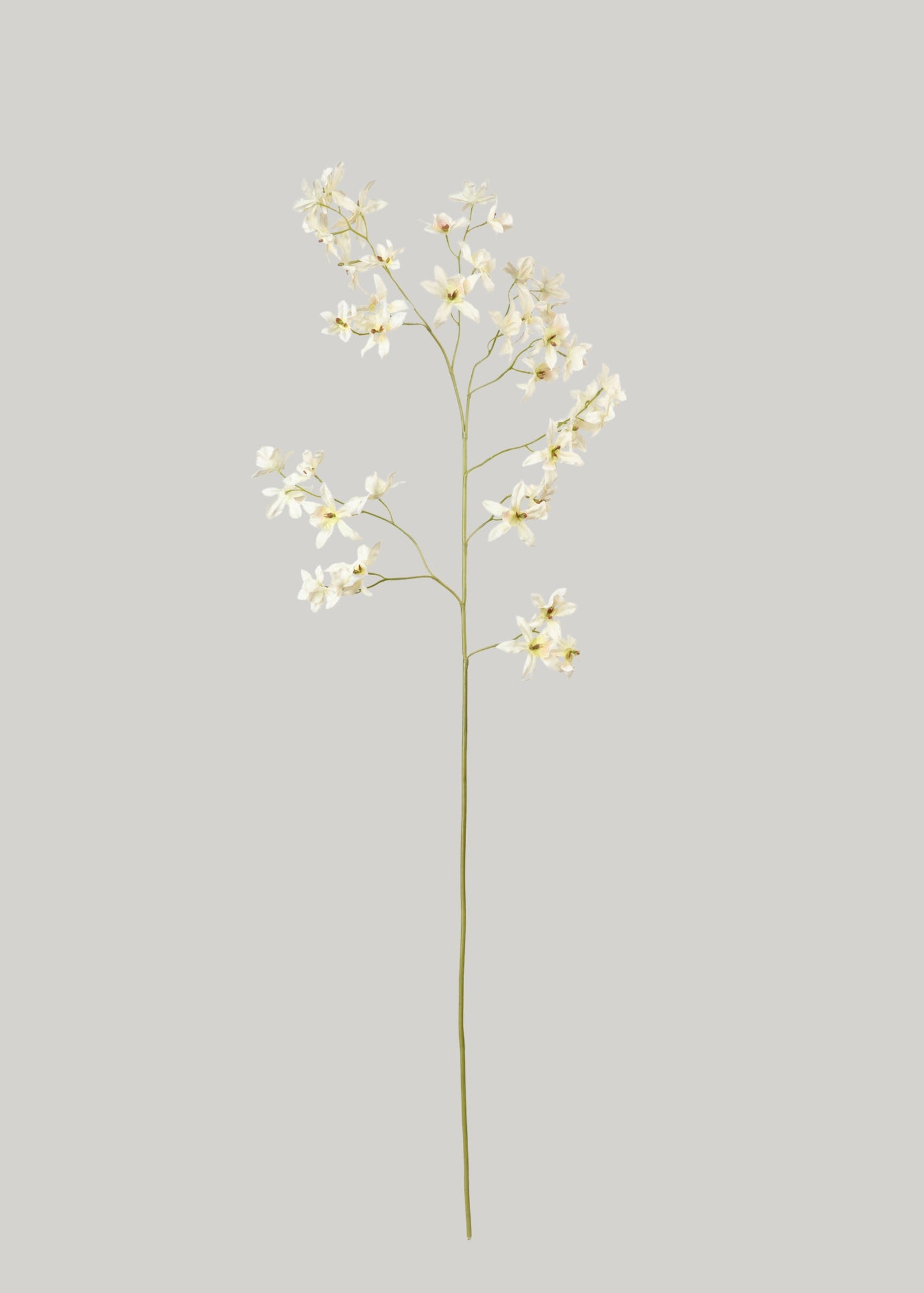 Faux Dancing Oncidium Orchid Branch - 46.5"