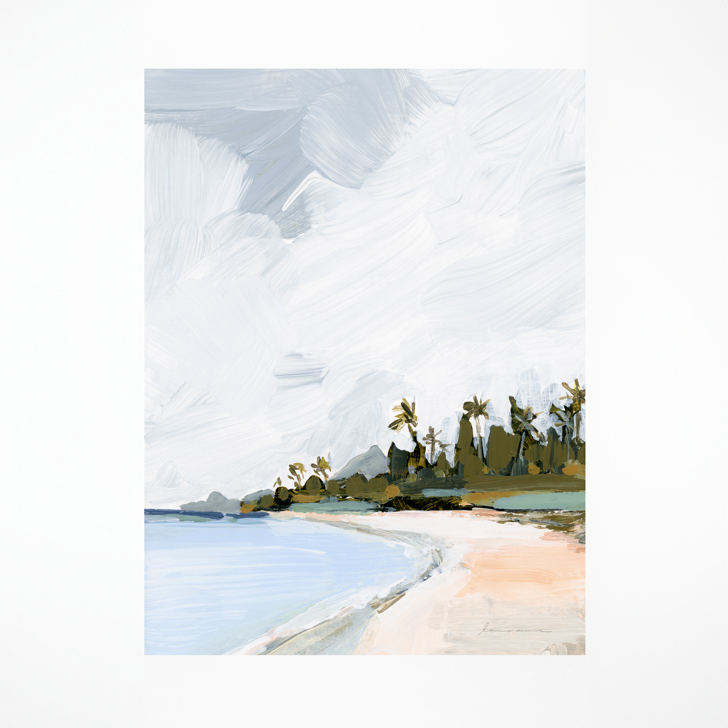 "Palm Island" Art Print