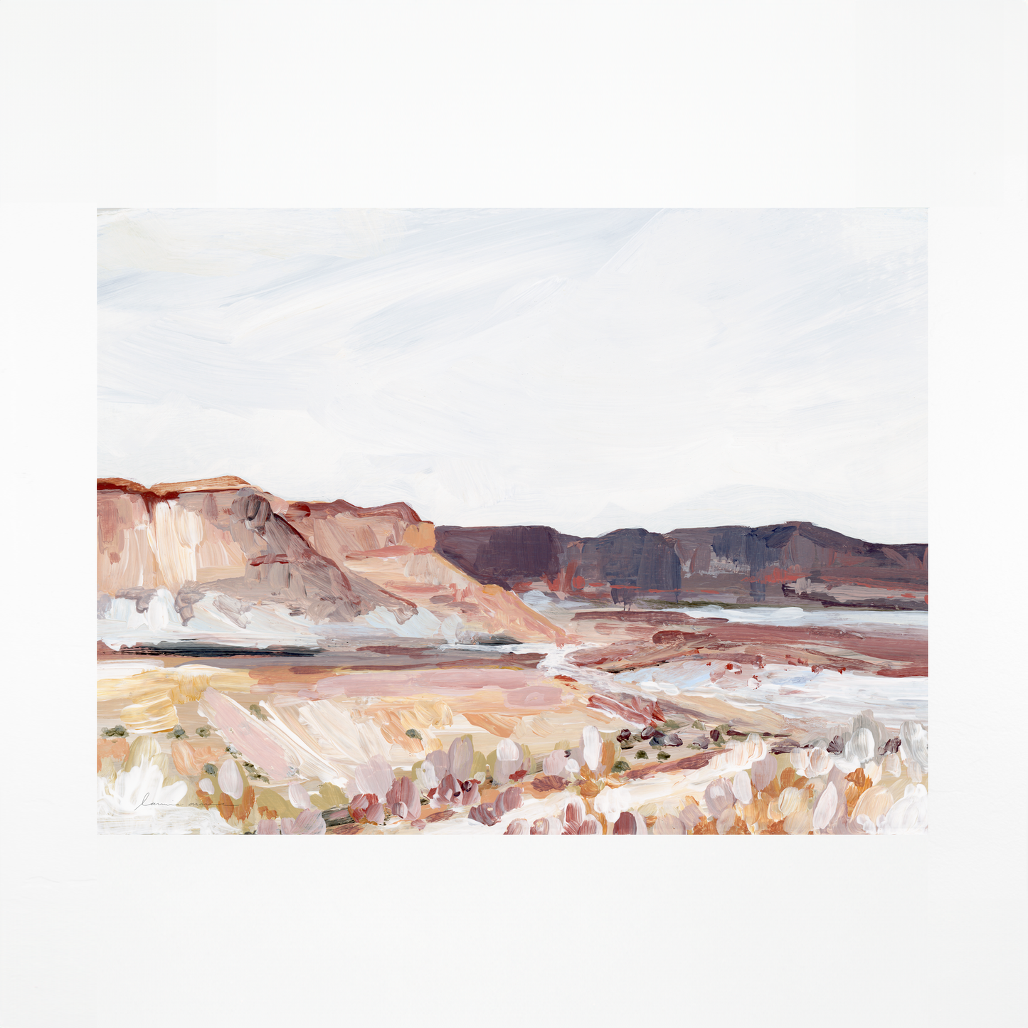 "Plateau" Art Print