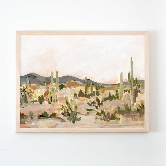 "Saguaro" Art Print