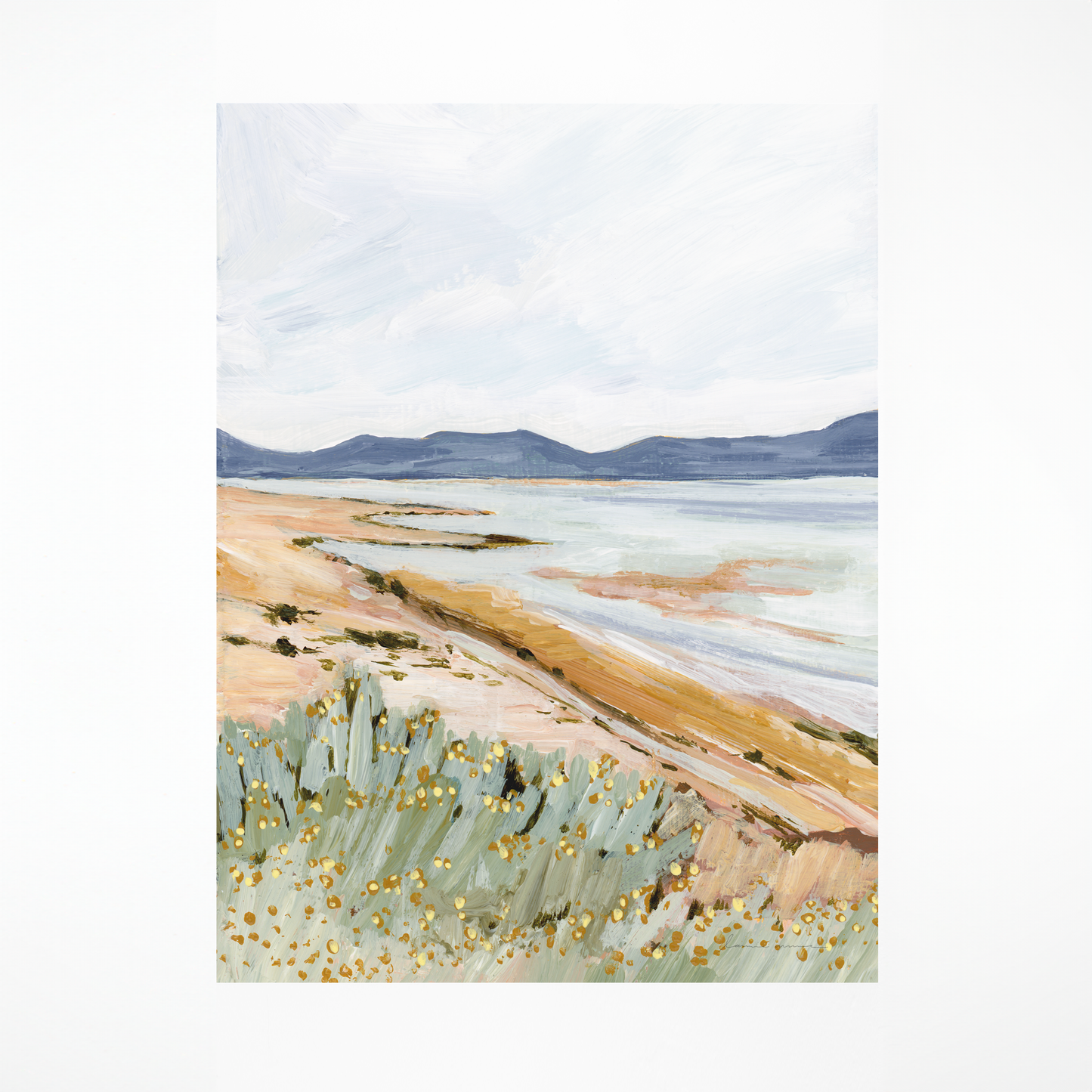 "Salt Basin" Art Print