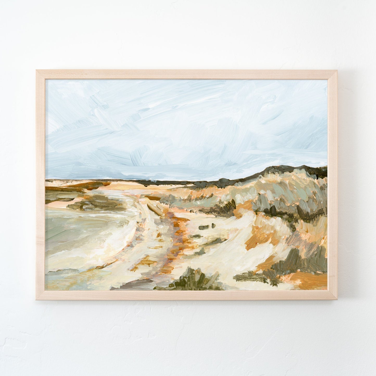 "Seaside Dunes" Art Print