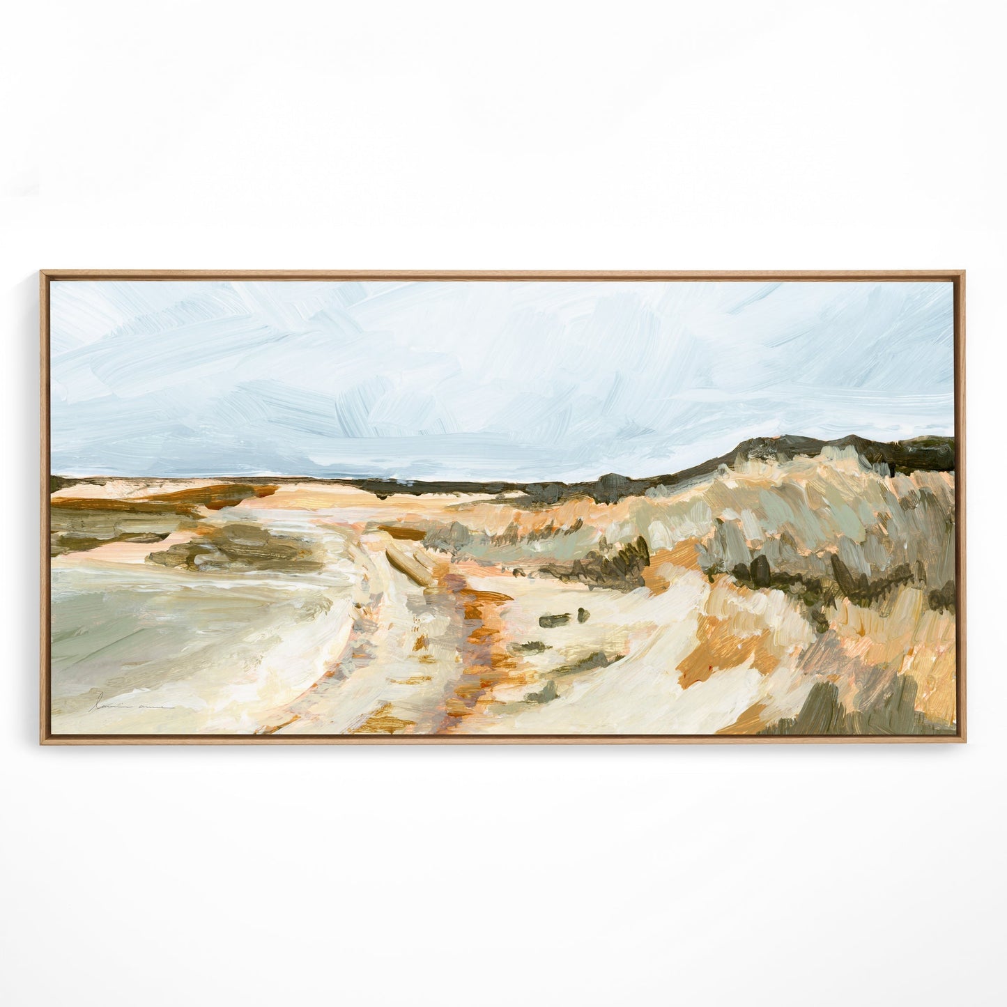 "Seaside Dunes" Art Print