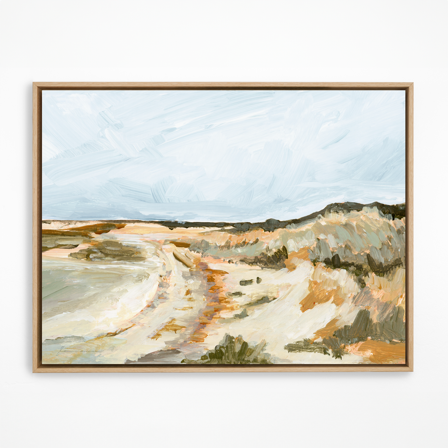 "Seaside Dunes" Art Print