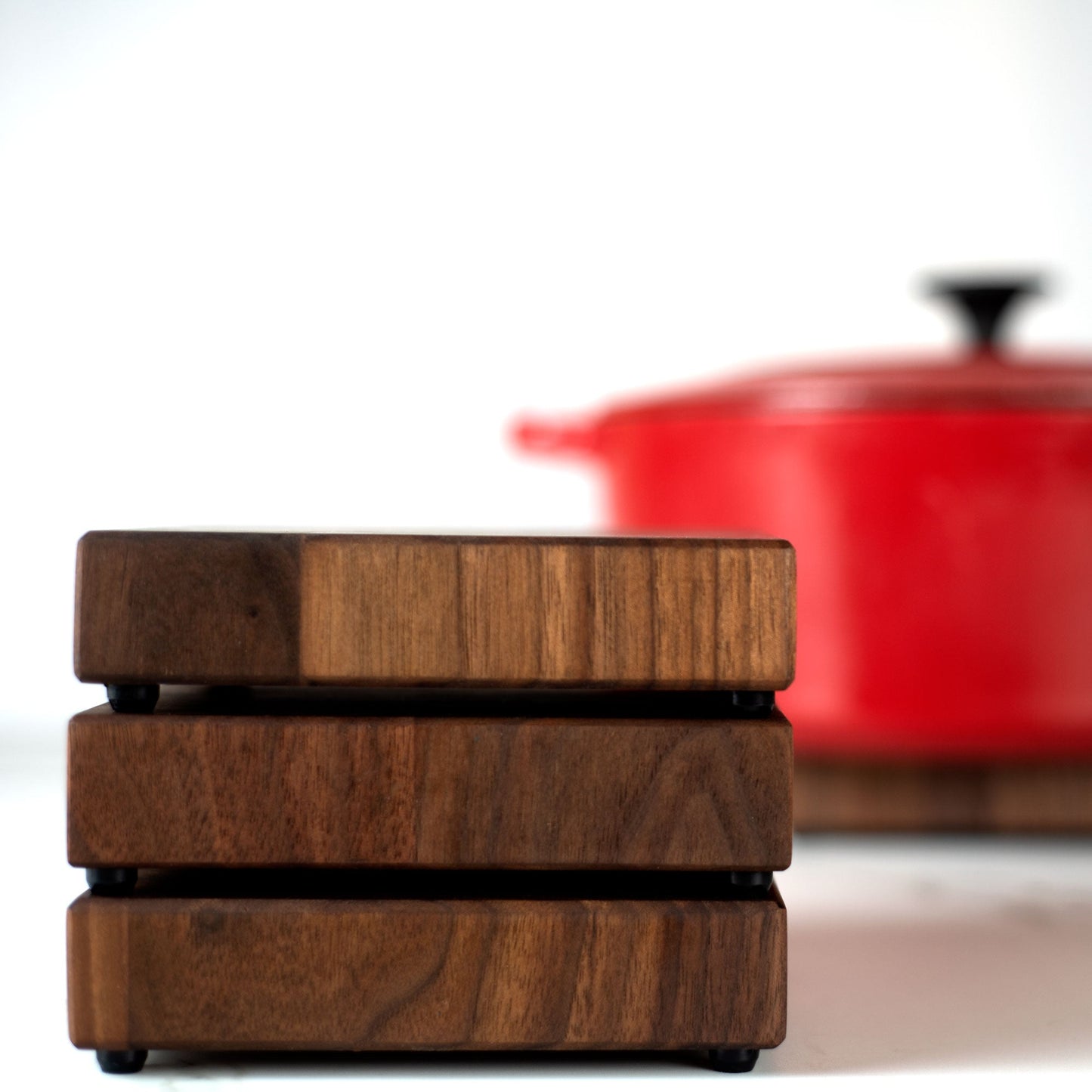 End Grain Trivet American Black Walnut
