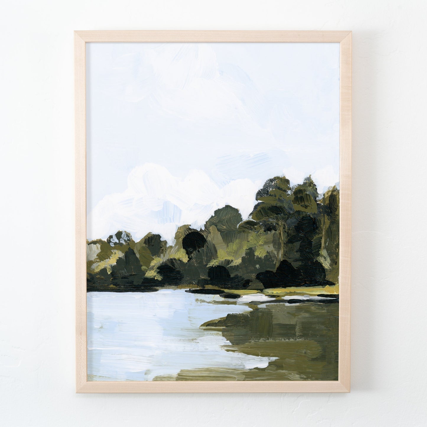 "The Lake" Art Print