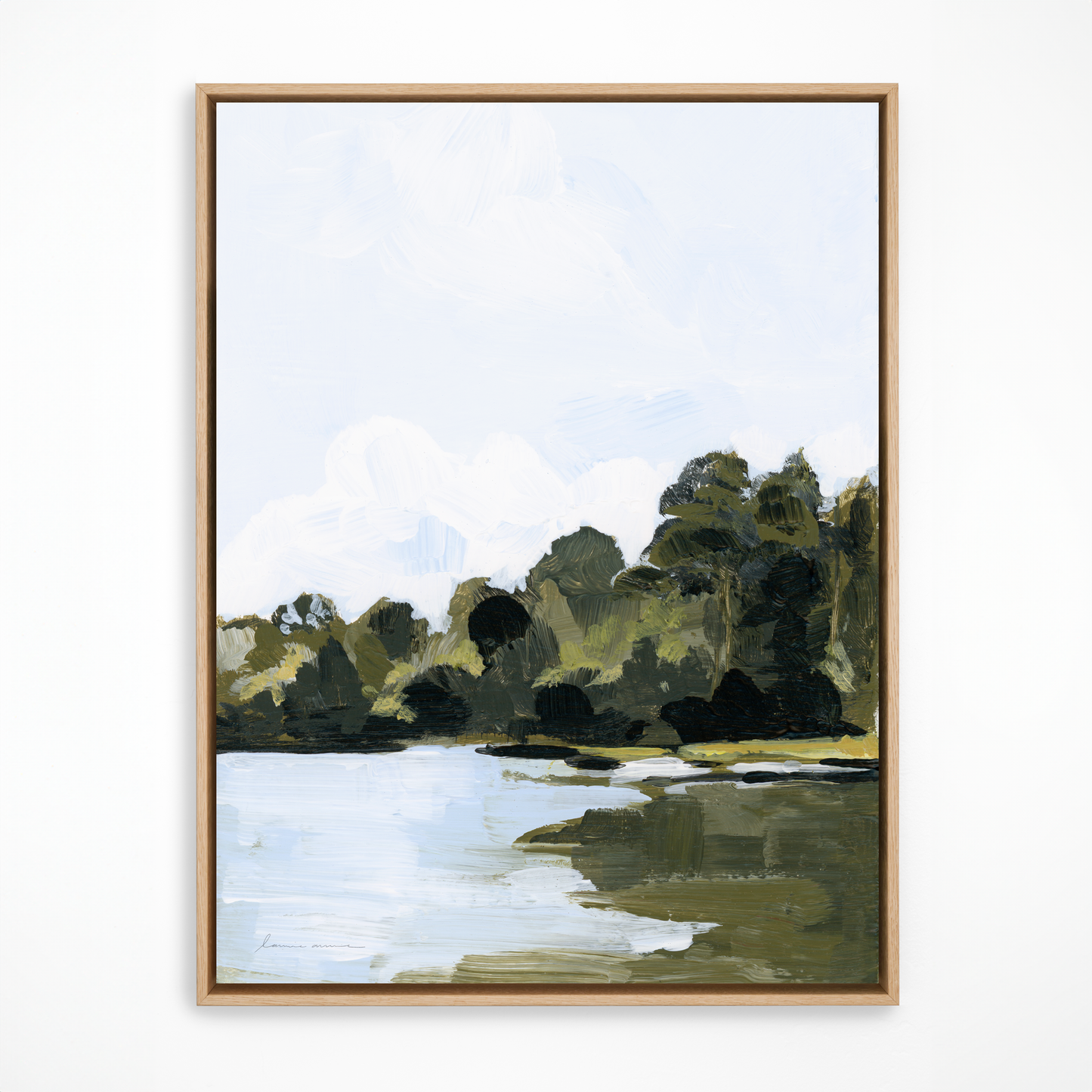 "The Lake" Art Print