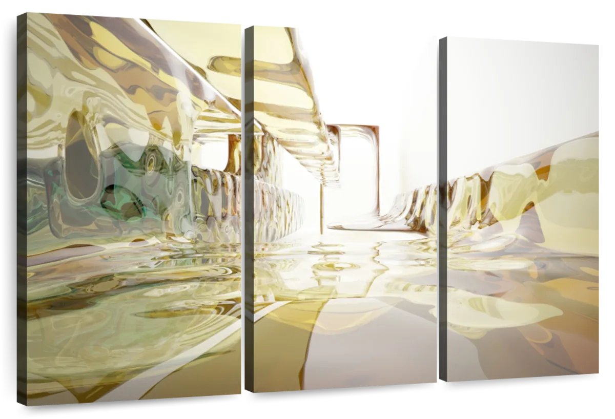 Glass Room Abstract Wall Art