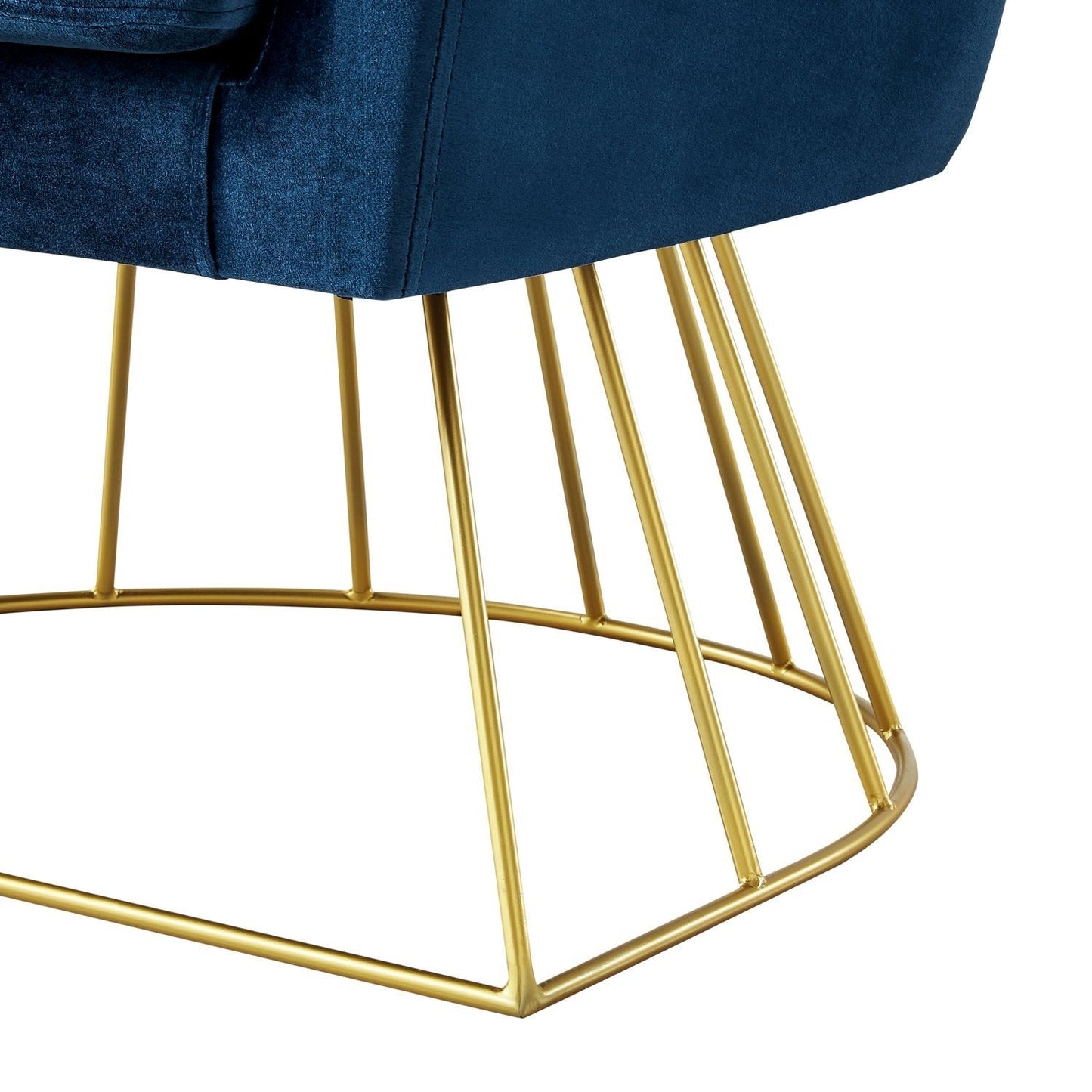 Adalene Velvet Accent Chair