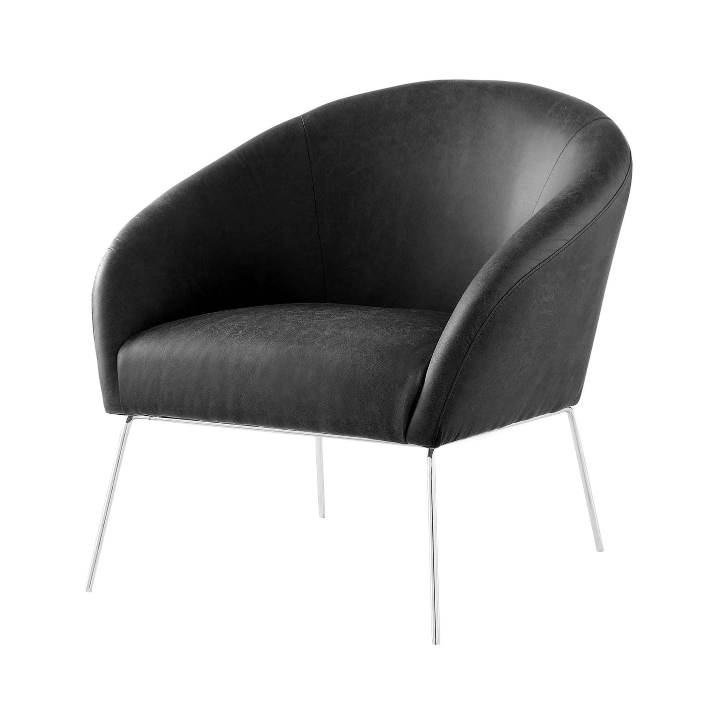 Catriona Leather Accent Chair